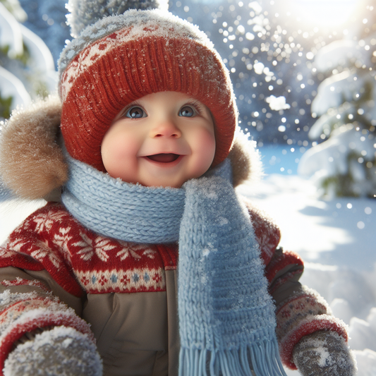 Jocul în Zăpadă în Haine Bebeluși cu Protecție la Frig și Umezeală
