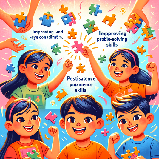 5 Beneficii ale Jocului de Puzzle pentru Copii