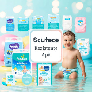 Scutece Rezistente la Apă