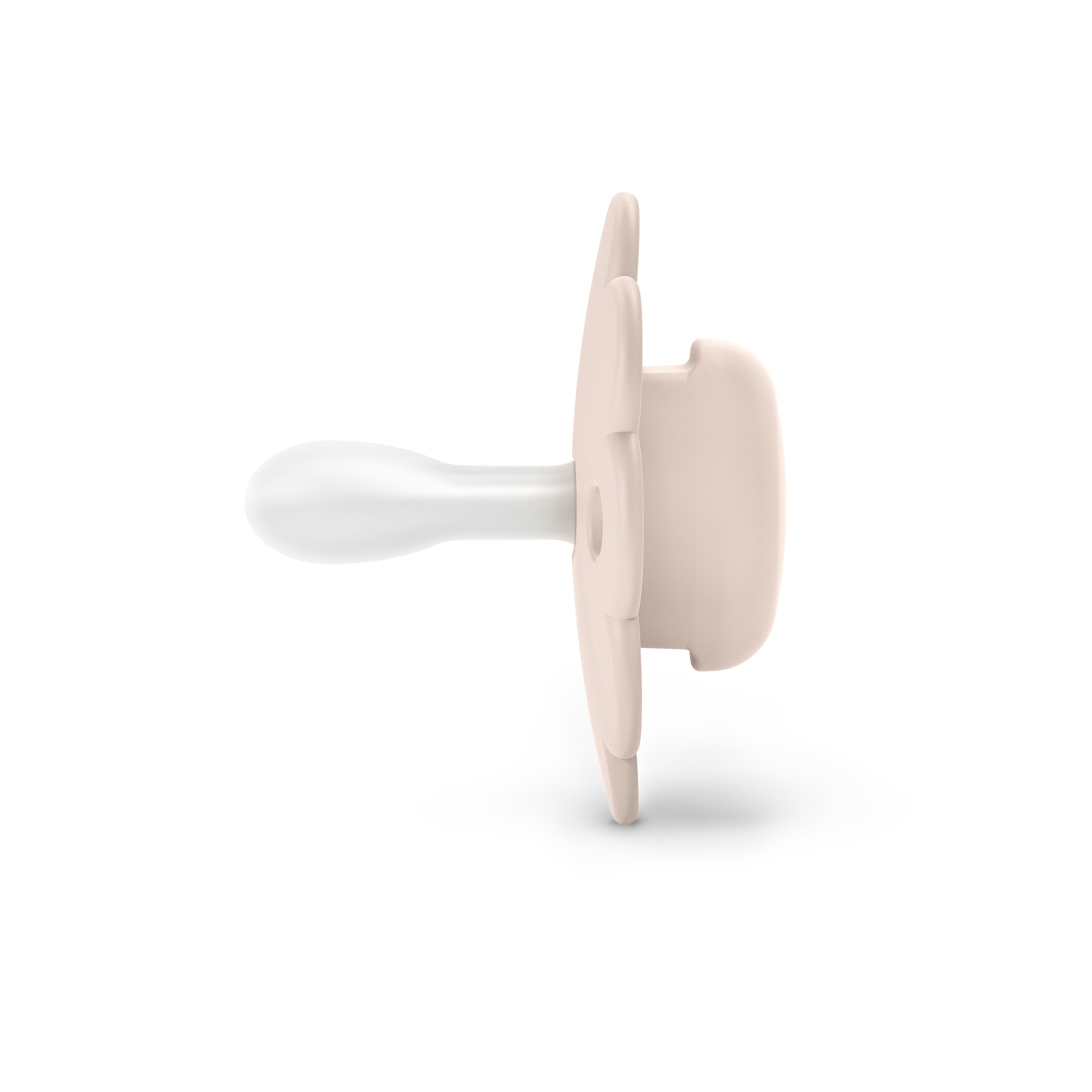 Set 2 suzete fiziologice SX Pro 0-6 LUNI WONDER  Whitecap Gray & Pale Mauve SUAVINEX