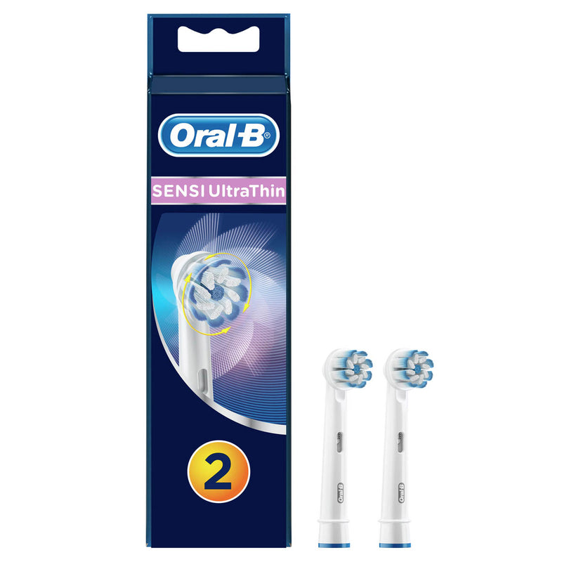 ORAL-B Sensitive Ultra Thin EB60, rezerva periuta electrica, 2 buc infant-ro