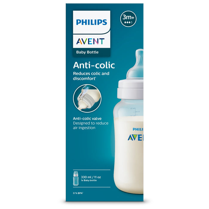 PHILIPS Avent, biberon anti-colici, 3 luni+, 330 ml infant-ro