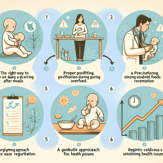 5 Metode de a Preveni și Opri Regurgitarea la Bebeluși Infant.ro