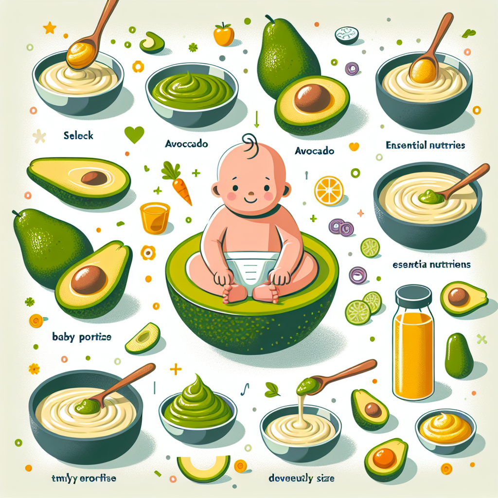 5 Sfaturi pentru Includerea Avocado în Alimentația Bebelușilor Infant.ro