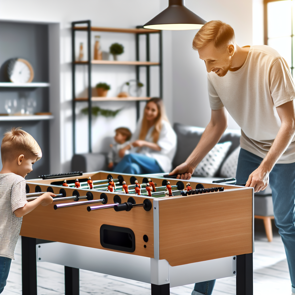 Distracție acasă cu mese de foosball - Livrare rapidă și gratuită!