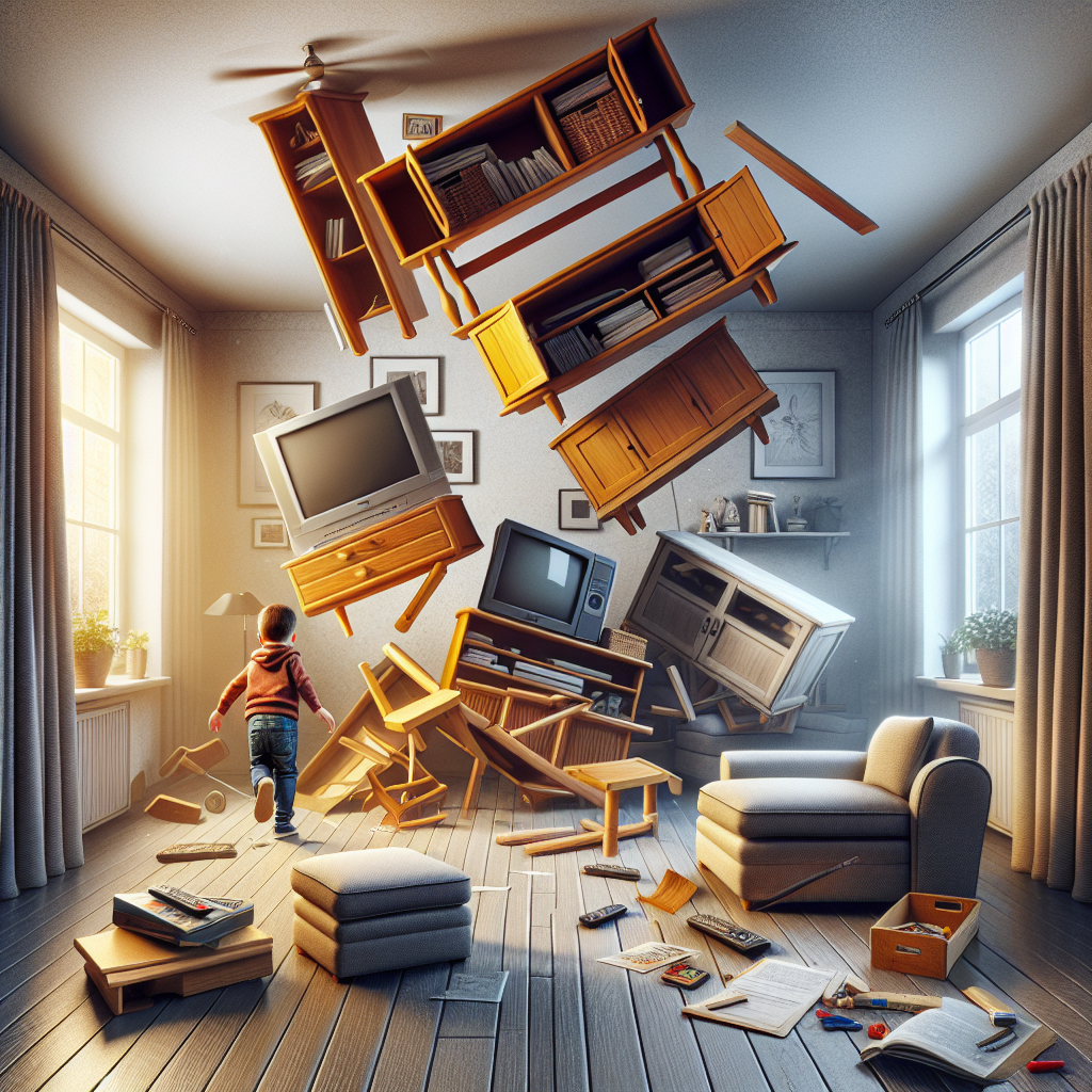 Accidentele Copiilor Provocate de Căderea Mobilei și Televizoarelor Infant.ro