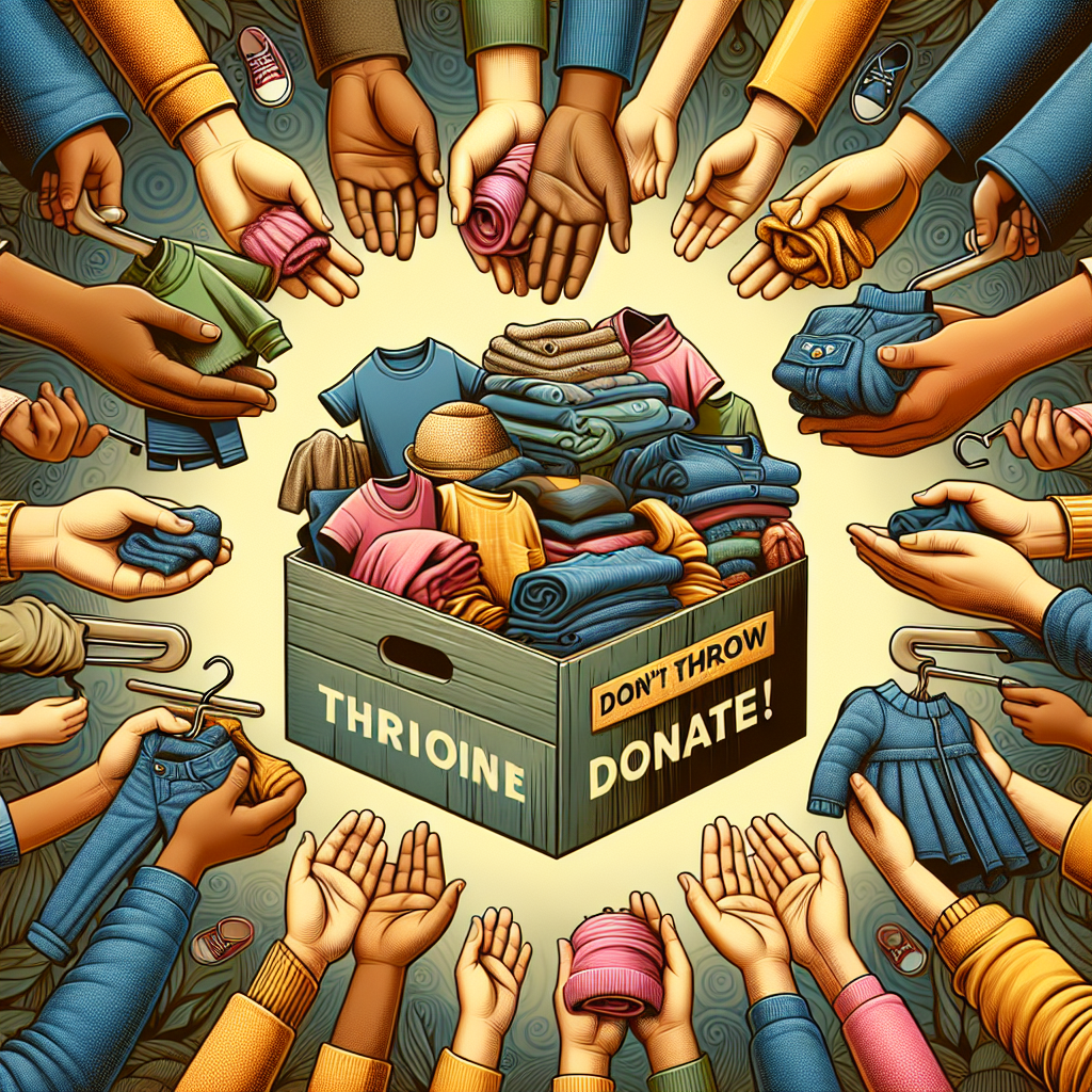 Campanie de Colectare Haine pentru Copii: Nu Arunca, Donează! Infant.ro