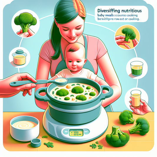 Crema de Broccoli pentru Bebeluși de la 10 Luni: Rețetă cu Babycook Infant.ro