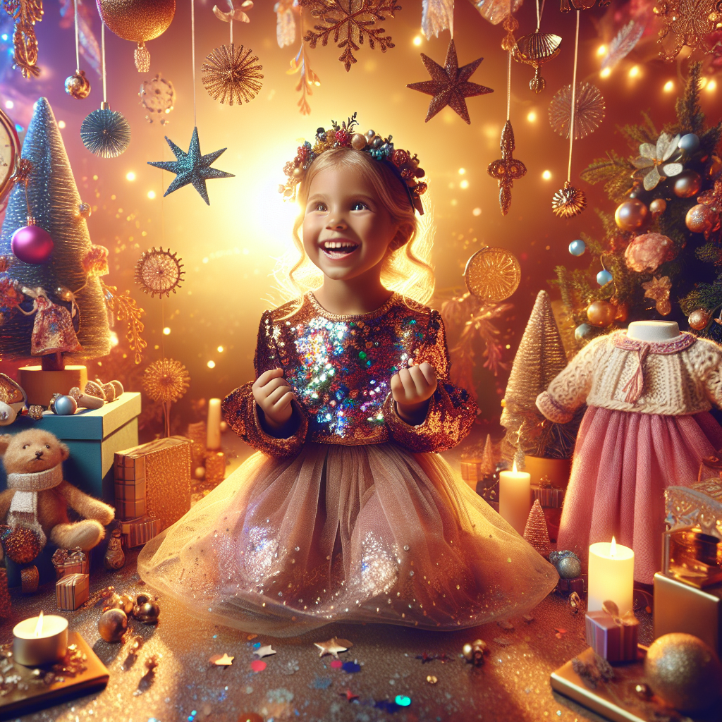 Cum să Îmbraci Fetita pentru Petrecerea de Revelion: Idei Strălucitoare Infant.ro