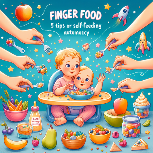 Finger Food pentru Bebeluși: 5 Trucuri pentru Autonomia în Alimentație Infant.ro