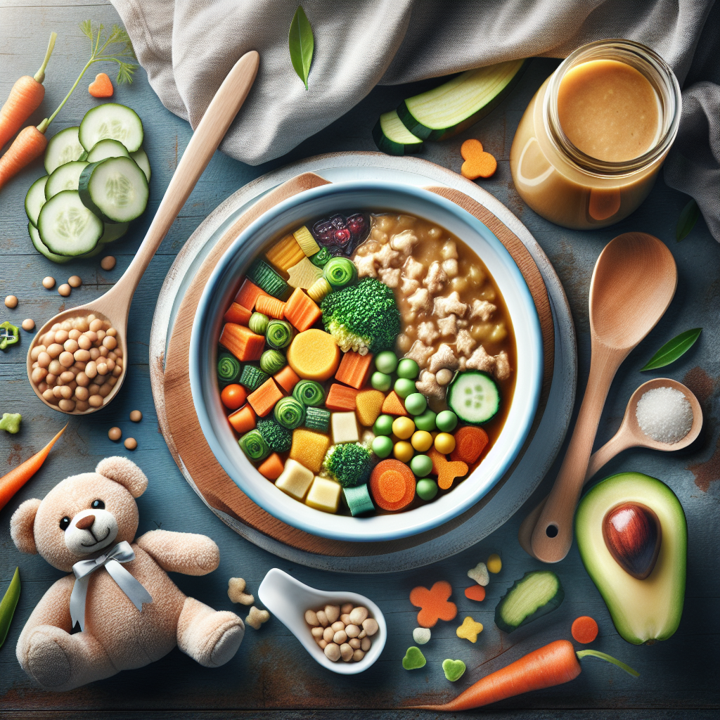 Ghiveci de Legume pentru Bebeluși de la 10 Luni: Rețetă Nutritivă Infant.ro