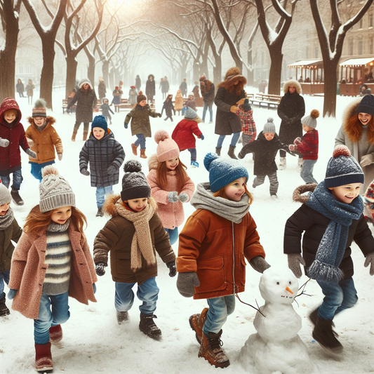 Ieșim sau Nu Iarna cu Copiii în Parc? Ce Spun Specialiștii Infant.ro