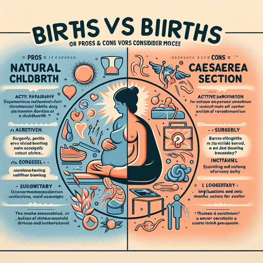 Naștere Naturală sau Cezariană: Află Avantajele și Dezavantajele Infant.ro