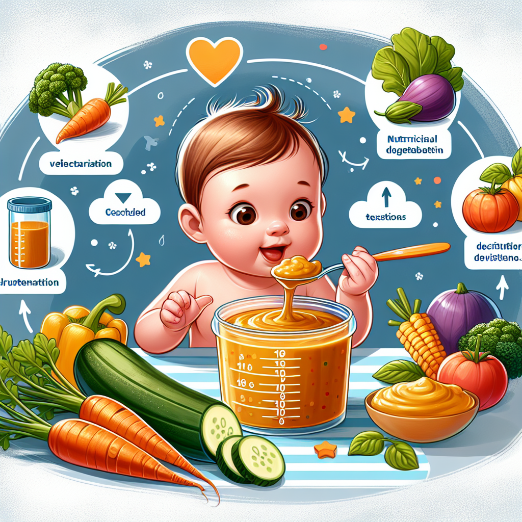 Piure de Legume pentru Bebeluși de 8-10 Luni: Rețetă Nutritivă Infant.ro