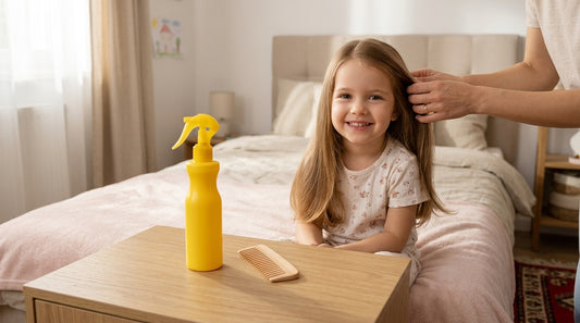 DALIN Spray, balsam de par, pieptanare usoara pentru descurcarea parului, 200 ml – produs pentru îngrijirea părului copiilor
