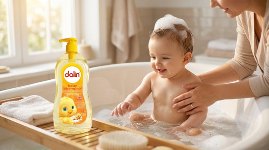 DALIN Baby, sampon, cu musetel, 700 ml – șampon delicat pentru bebeluși