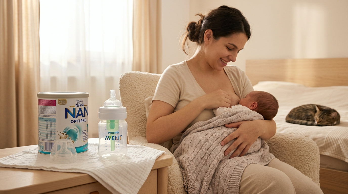 Biberon anti-colici Philips Avent 125 ml cu supapă anti-colici și tetină Natural Response