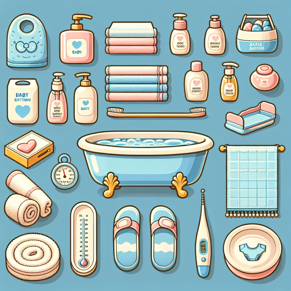 Lucrurile Esențiale pentru Baia Bebelușului