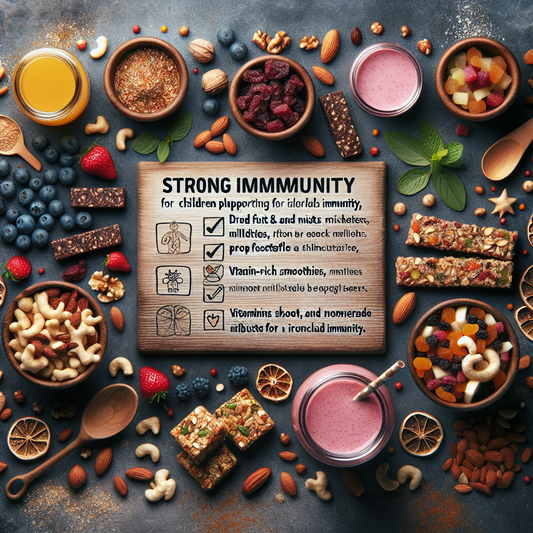 5 Gustări pentru Creșterea Imunității Copiilor: Sfaturi Nutriționale