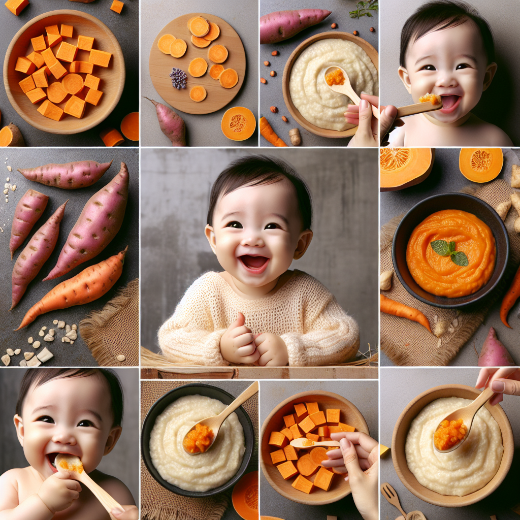 Terci de Cartofi Dulci: Rețetă Sănătoasă pentru Copii Peste 1 An