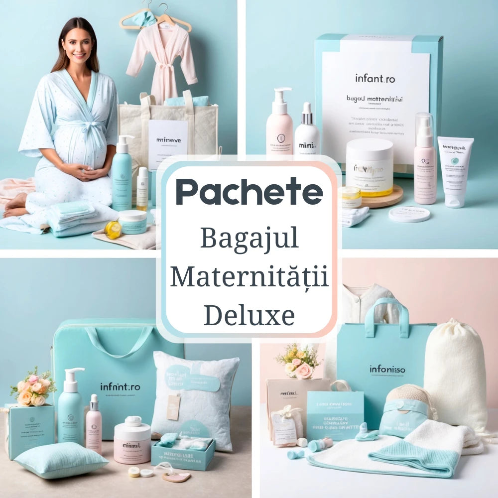 Bagajul Maternității Deluxe: Pachet de lux pentru viitoarele mame de la Infant.ro