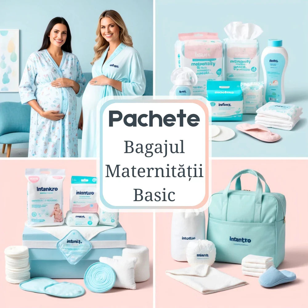 Bagajul Maternității Basic: Pachet esențial pentru viitoarele mame de la Infant.ro