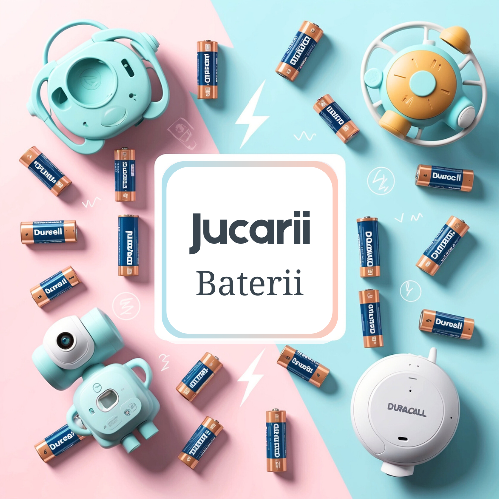 Baterii Duracell și alkaline: Putere de lungă durată pentru jucării și dispozitive esențiale