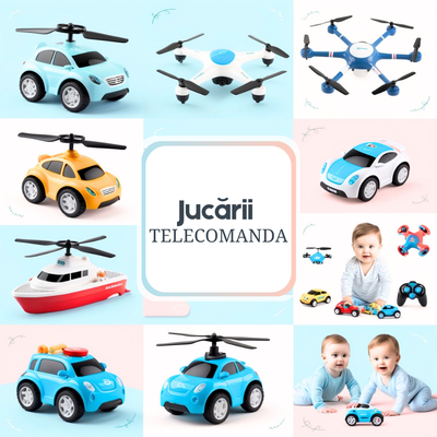 Jucării Controlate prin Telecomandă