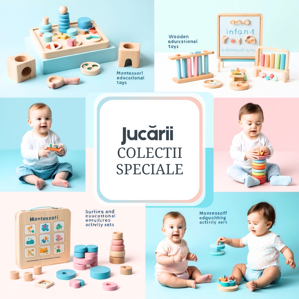 Colecții speciale de jucării pentru copii de la Infant.ro