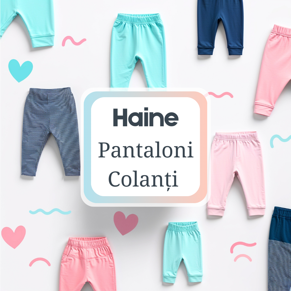 Colecția "Pantaloni și Colanți (Fetițe)" este gândită pentru a răspunde nevoilor zilnice de confort și durabilitate, păstrând în același timp un look atrăgător și plin de personalitate
