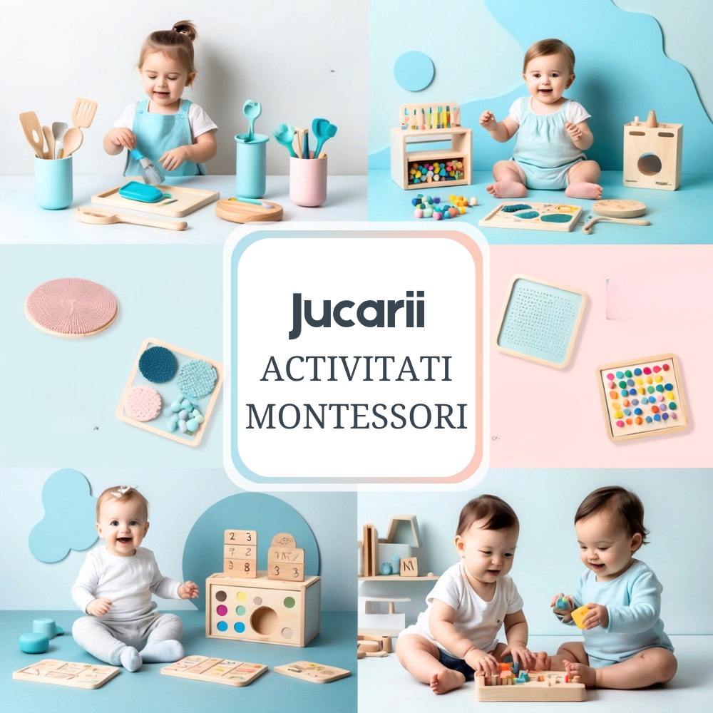 Descoperiți colecția noastră de seturi de activități Montessori pe Infant.ro