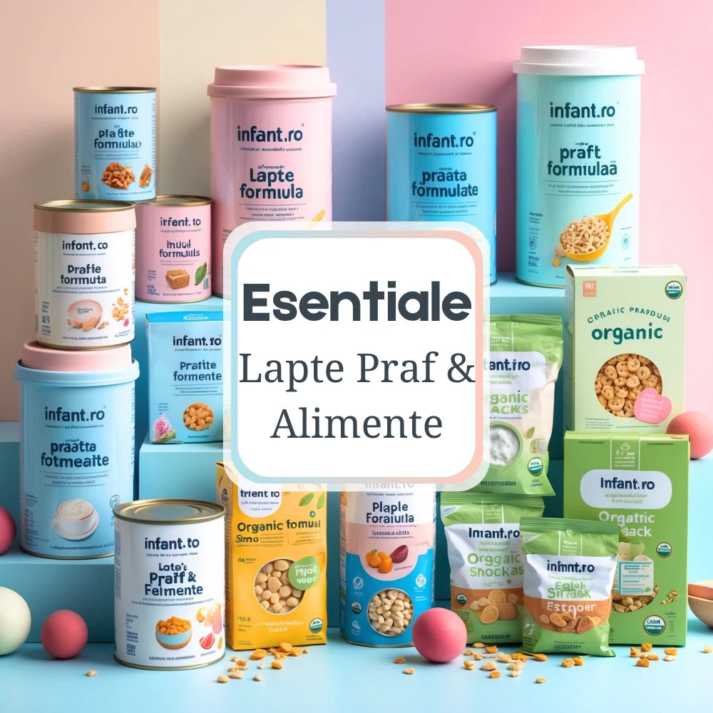 Colecția Lapte Praf & Alimente: Produse esențiale pentru alimentația bebelușilor de la Infant.ro