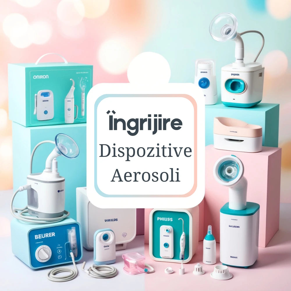 Dispozitive Aerosoli Tratament eficient pentru afecțiunile respiratorii ale bebelușilor de la Infant.ro