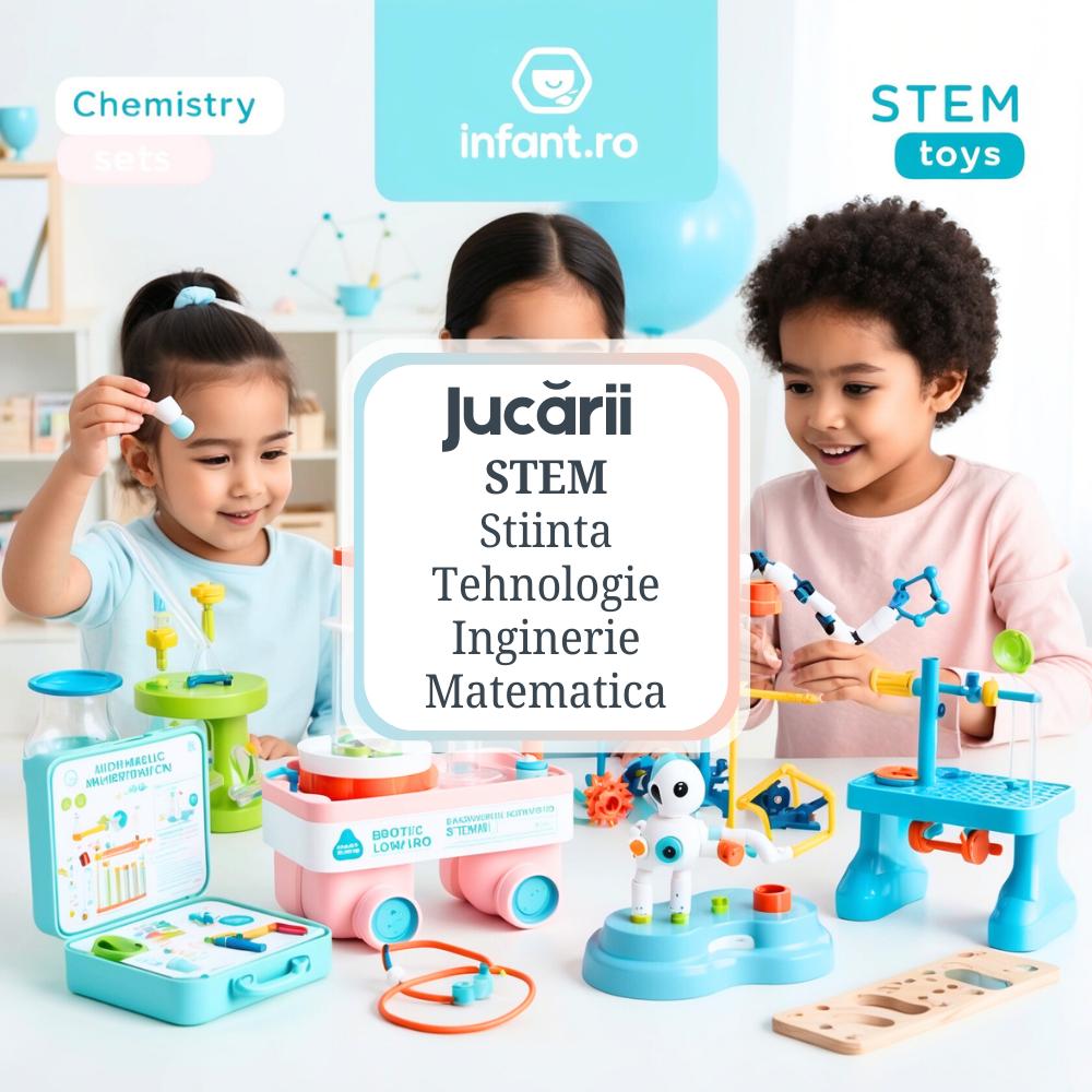 Jucării STEM (Știință, Tehnologie, Inginerie, Matematică)