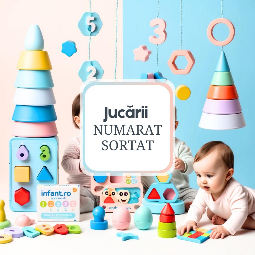 Jucării de Numărat și Sortat