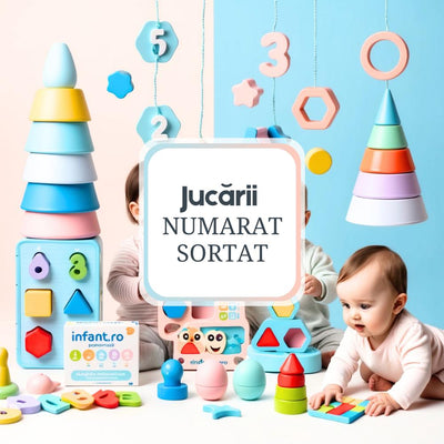 Jucării de Numărat și Sortat