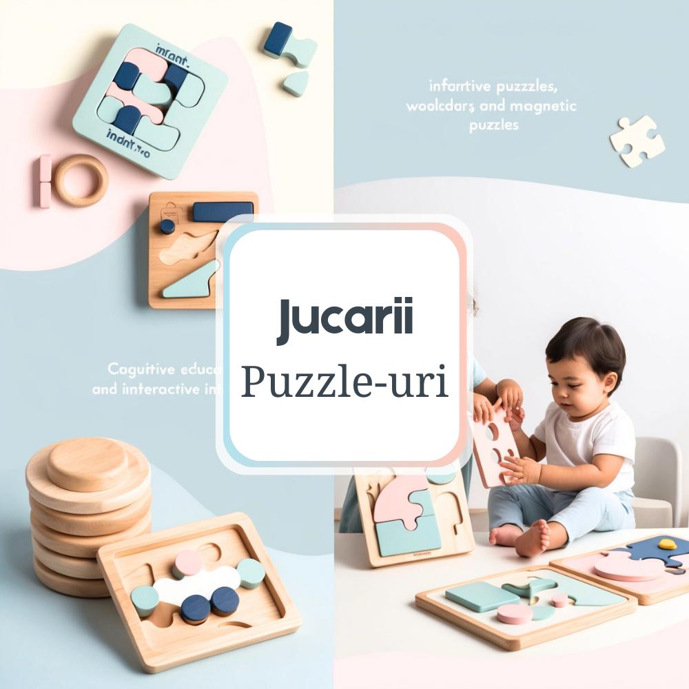Puzzle-uri educative pentru copii de la Infant.ro