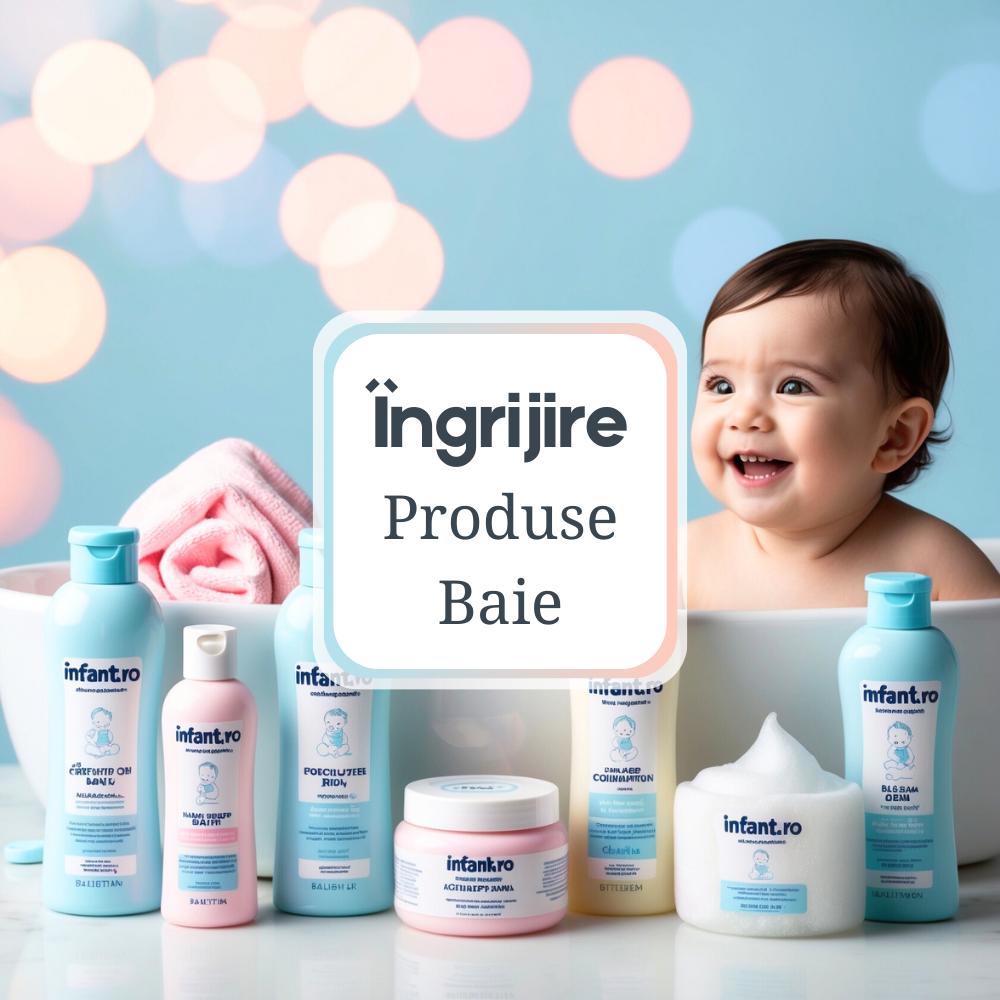 Șampon, Balsam și Săpun Produse delicate pentru îngrijirea pielii și părului copiilor de la Infant.ro