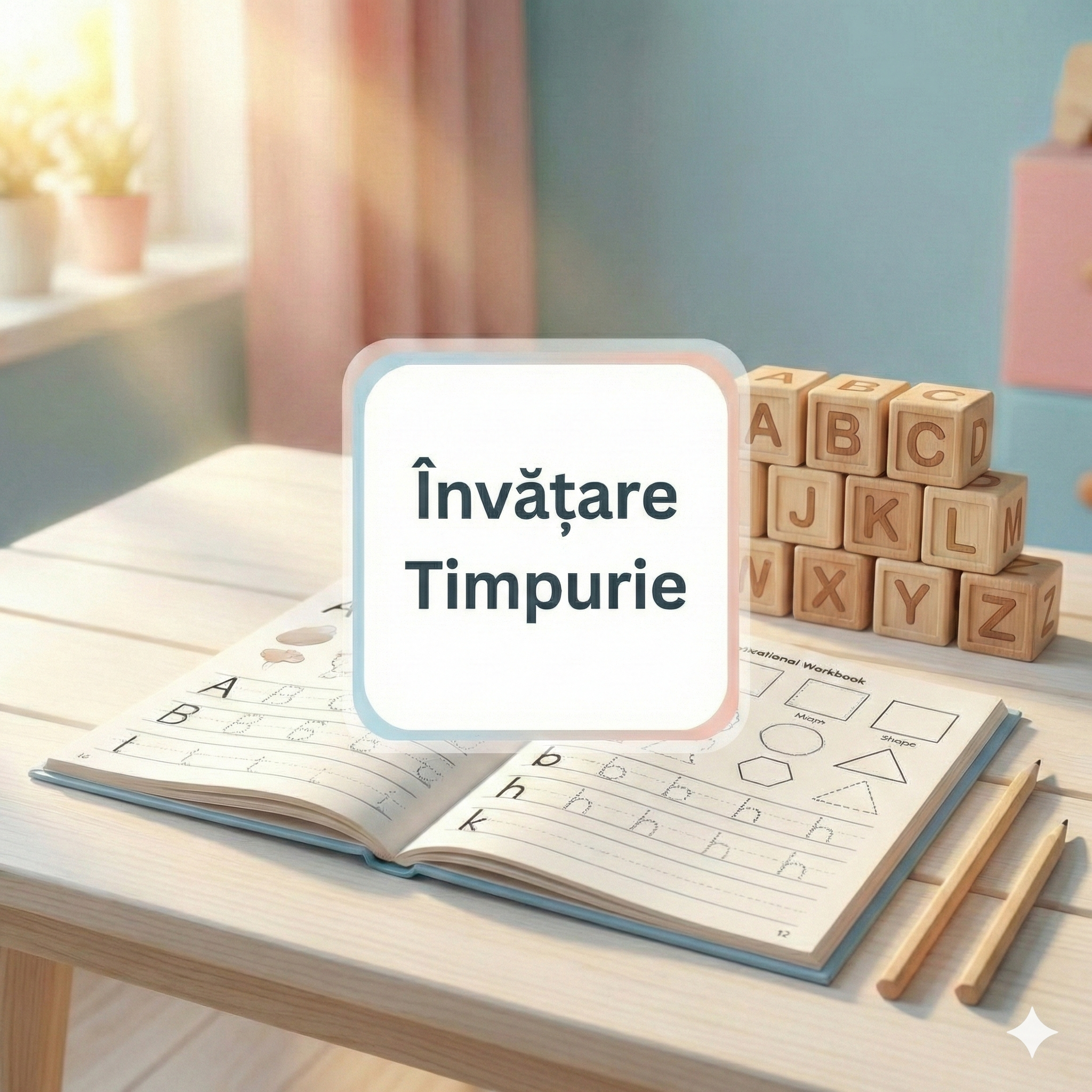 Cărți Învățare Litere și Cifre | Activități Preșcolari | Infant.ro