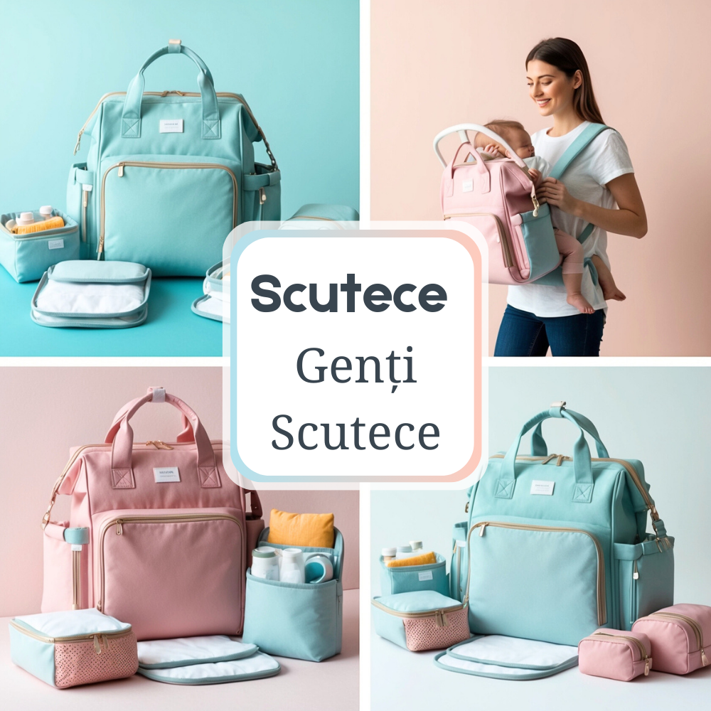 Genți Scutece: Soluții elegante și practice pentru părinți de la Infant.ro