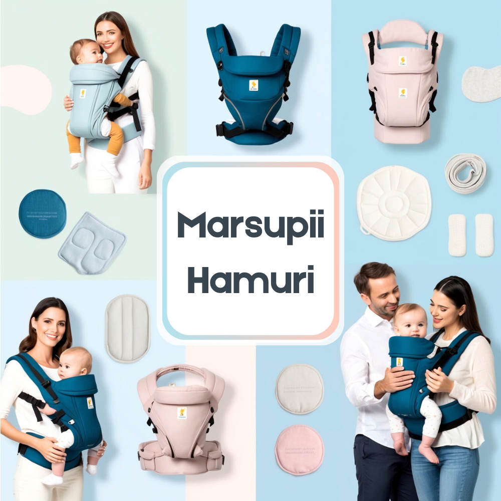 Marsupii și hamuri ergonomice pentru confort și siguranță de la Infant.ro