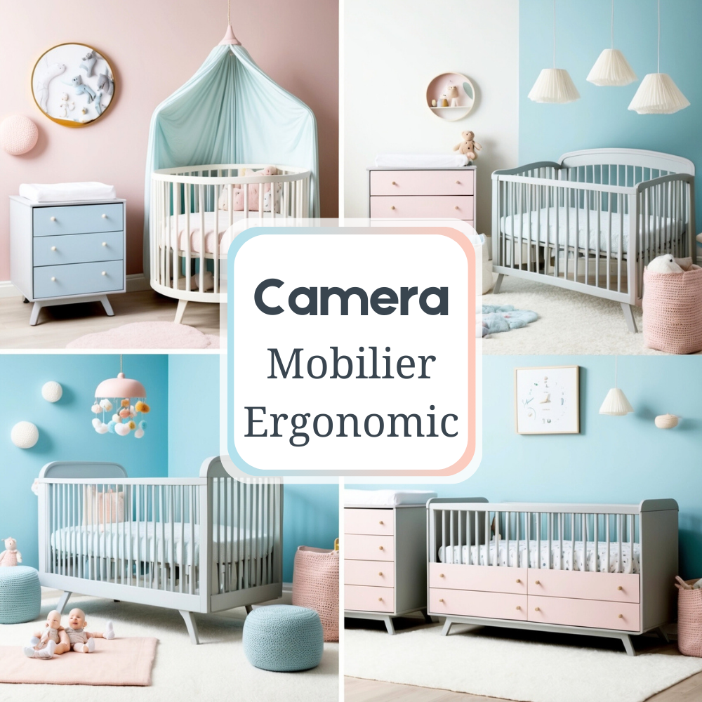 Mobilier, Pătuțuri, dulapuri, comode și centre de activități pentru camera copilului