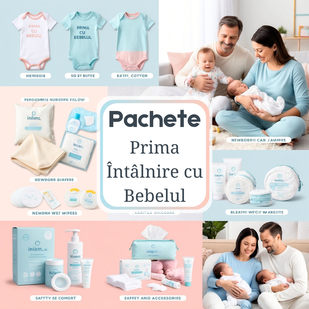 Pachet Prima Întâlnire cu Bebelul  Produse esențiale pentru primele zile acasă de la Infant.ro
