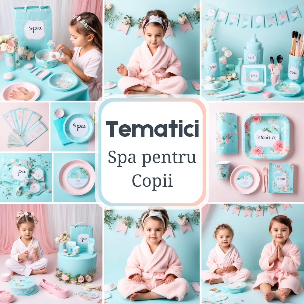 Petrecere Spa pentru Copii: Seturi și decorațiuni tematice de la Infant.ro