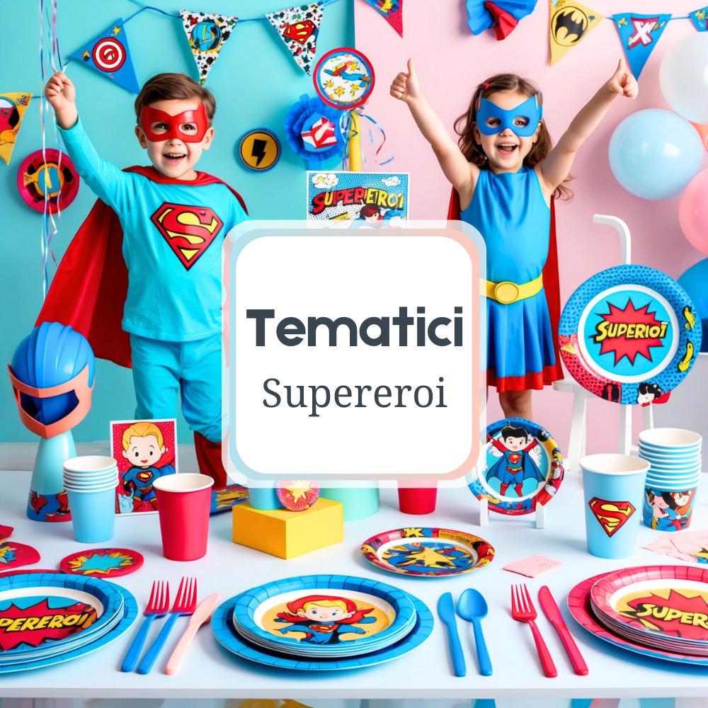 Petrecere Supereroi Costume și decorațiuni tematice de la Infant.ro