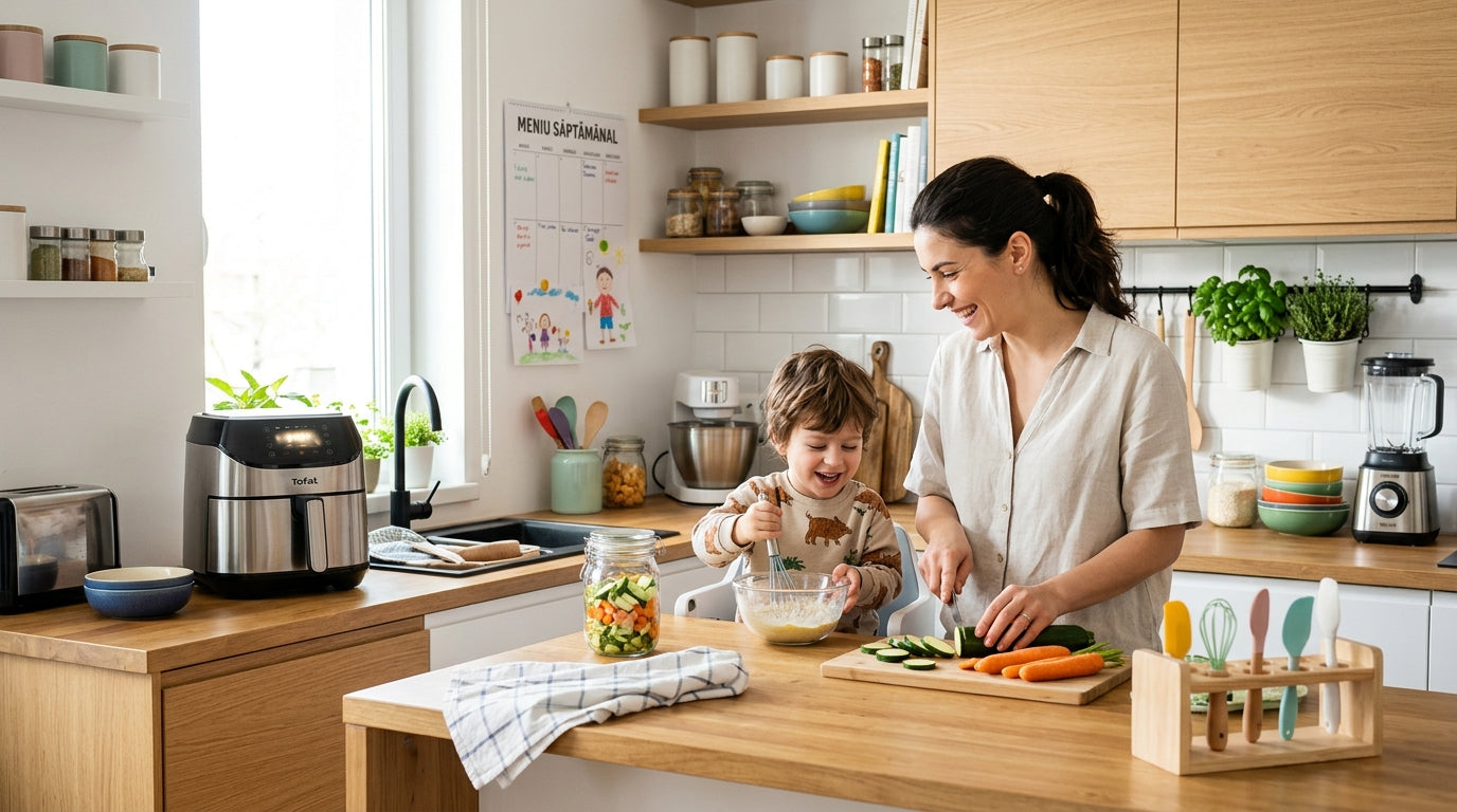 Airfryer și friteuze pentru bucătăria familiei