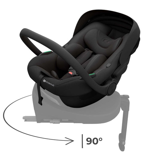 SCOICA AUTO KINDERKRAFT I-LITE 40-87 CM, BLACK - Negru [ps:3186a42b-fd8b-4d23-adeb-517642bdcc51]