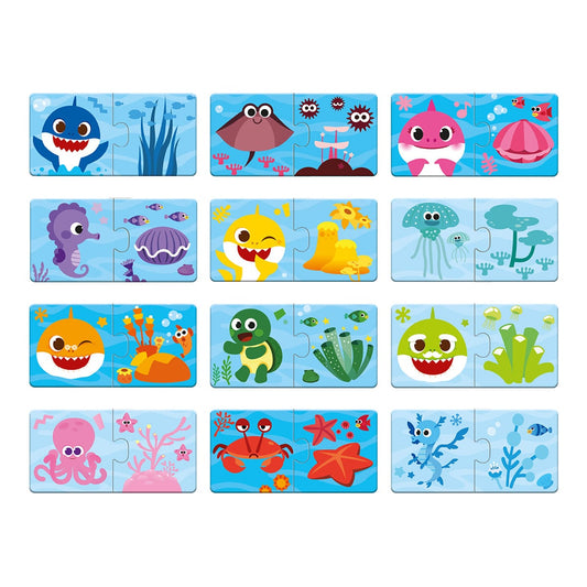 Puzzle Duo Potrivire Culori Baby Shark - Dodo Toys - Default Title (1) [ps:ade09646-b79d-4117-8e71-ab55eebf1120]