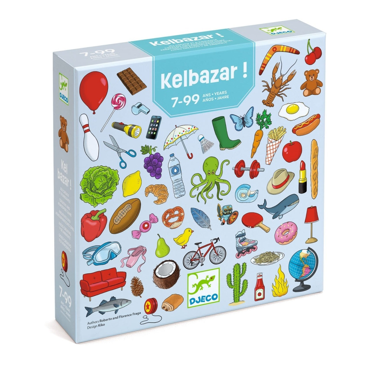 Joc de societate Kelbazar, Djeco - Imagine 1 [ps:b20929fb-6378-4a5d-8a90-b74a6caeb4bc]