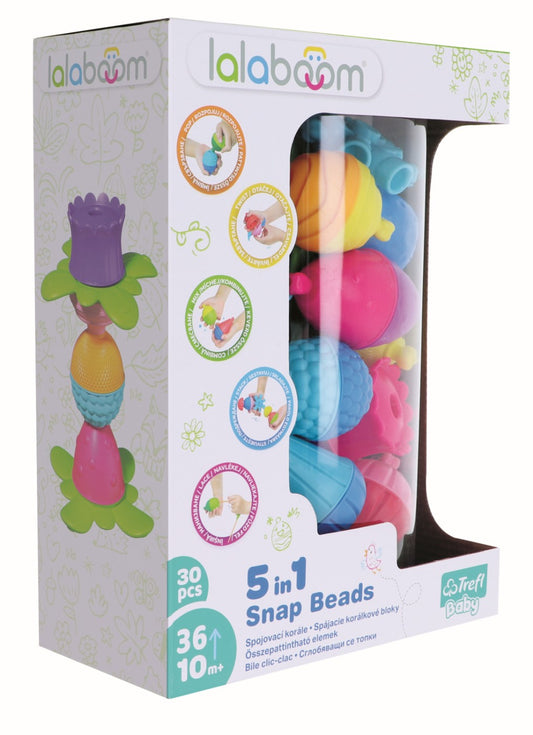 LALABOOM JOC DE DEZVOLTARE BEBE MONTESSORI 30 PIESE Trefl - Imagine 1 [ps:0821a105-d328-4d85-a13b-554183dae331]